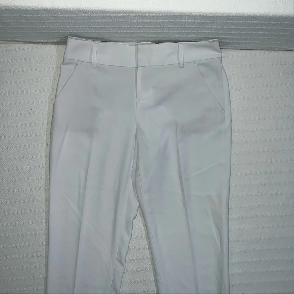 Alice + Olivia Stacey Slim Fit Pants Womens Size 2 Trousers Slacks Business - Picture 6 of 15